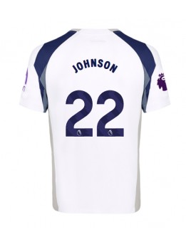 Tottenham Hotspur Brennan Johnson #22 Replika Hemmakläder 2025-26 Kortärmad